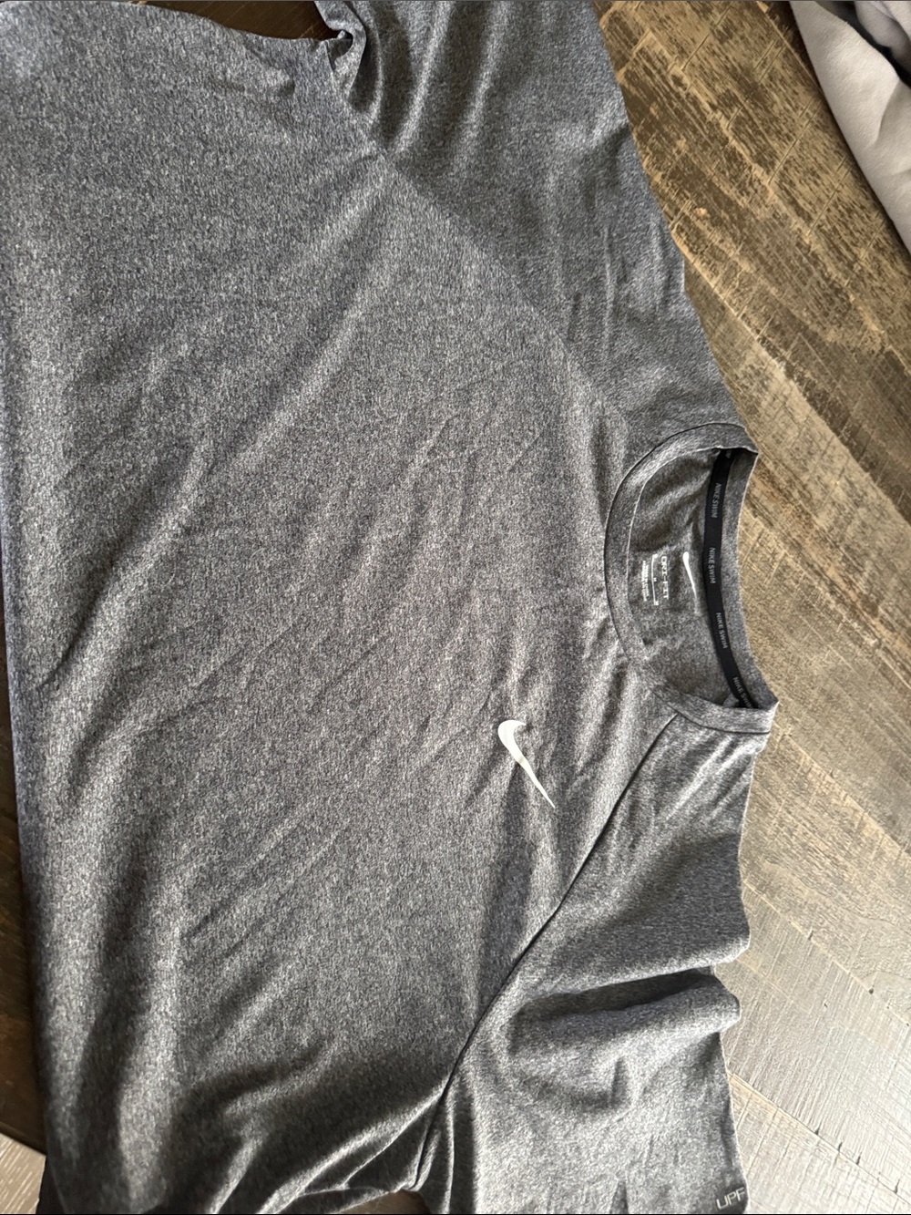 Nike Grey Dri-FIT Short Sleeve Athletic Tee
